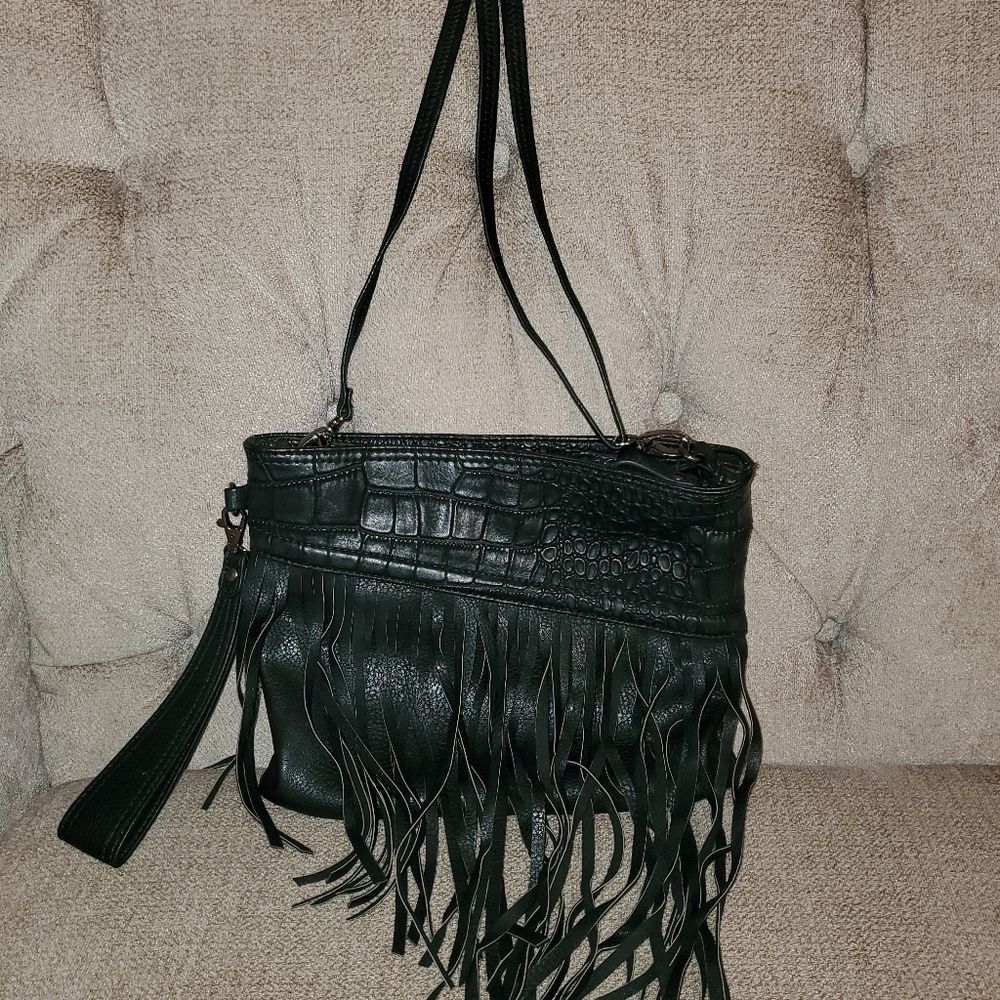 Carlos by Carlos Santana Black Purse